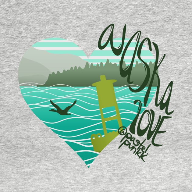 Alaska Love with a Buoy Scenery by Pastel.Punkk